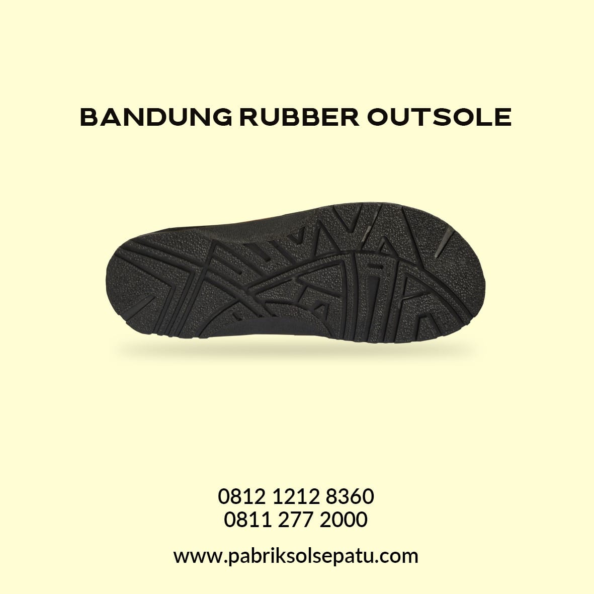 sol sepatu karet 237